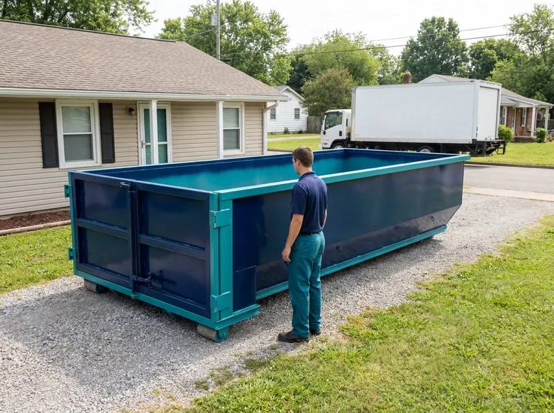 15-Yard Dumpster Rental in Clarksville, TN